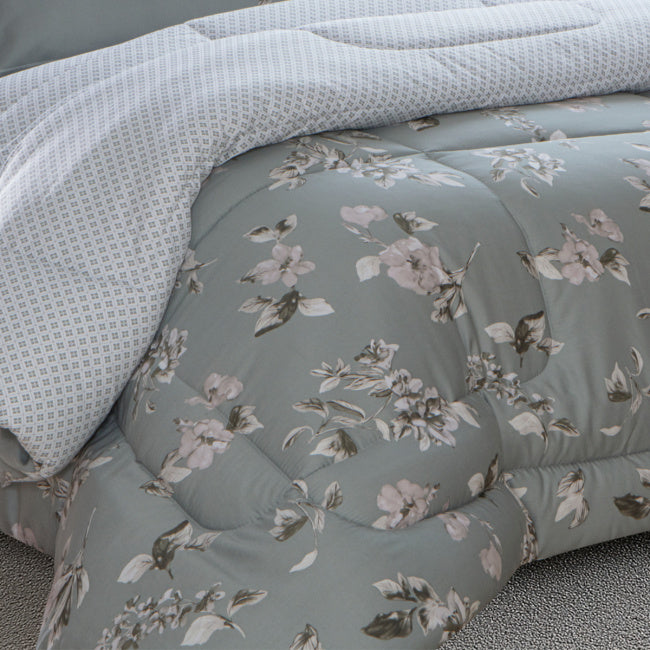 Cobre Leito King Palazzo Percal Acetinado 300 Fios Egípcios 100% Algodão 2,80m x 2,60m 03 Peças - Julian