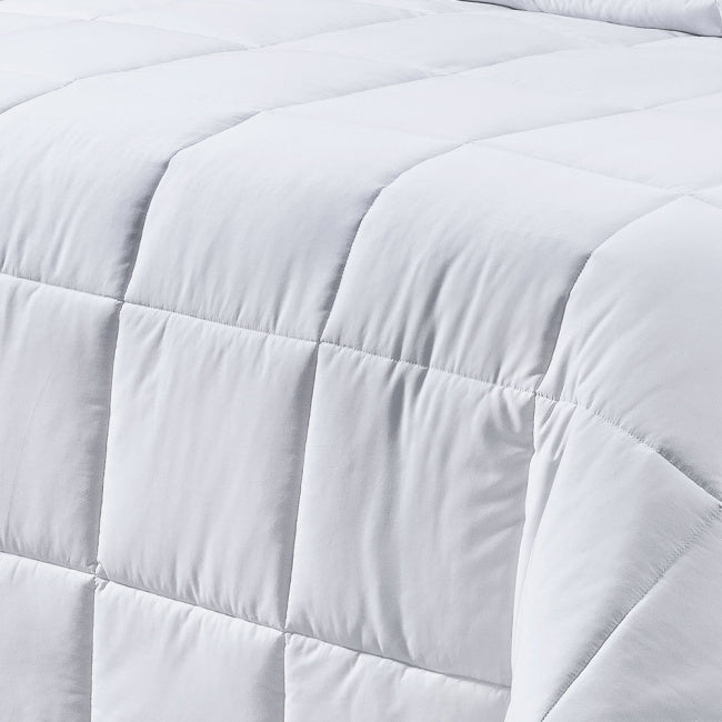 Edredom Casal Queen Pádua Tecido 400 Fios Egípcio 100% Algodão 03 Peças - Branco