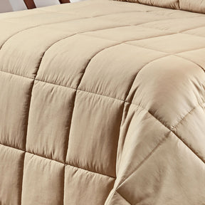 Edredom Pádua Queen 2,60m x 2,40m 14 Peças 400 Fios Egípcios 100% Algodão - Cáqui