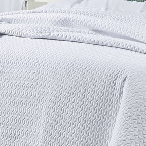 Cobre Leito Pádua Super King 3,15m x 2,70m 14 Peças 400 Fios Egípcios 100% Algodão - Branco