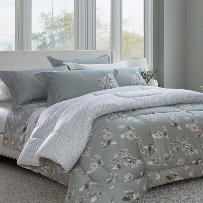 Cobre Leito King Palazzo Percal Acetinado 300 Fios Egípcios 100% Algodão 2,80m x 2,60m 03 Peças - Julian