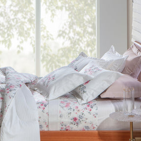 Cobre Leito King Palazzo Percal Acetinado 300 Fios Egípcios 100% Algodão 2,80m x 2,60m 03 Peças - Aminy