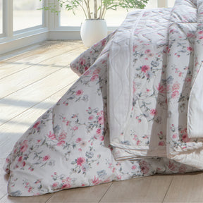 Cobre Leito King Palazzo Percal Acetinado 300 Fios Egípcios 100% Algodão 2,80m x 2,60m 03 Peças - Aminy