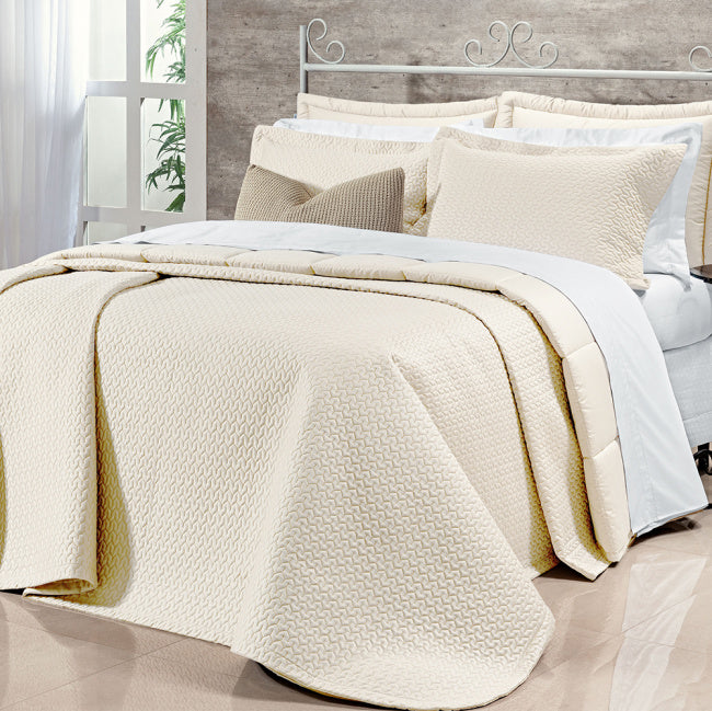 Cobre Leito Solteiro King Pádua Tecido 400 Fios Egípcio 100% Algodão 02 Peças - Palha