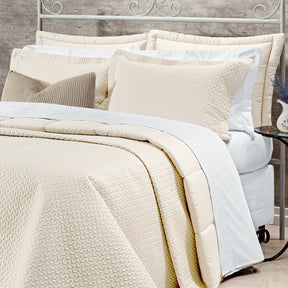 Cobre Leito Casal Queen Pádua Tecido 400 Fios Egípcio 100% Algodão 03 Peças - Palha
