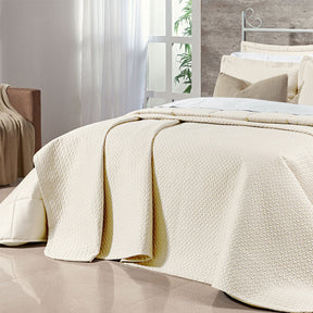 Cobre Leito Casal Queen Pádua Tecido 400 Fios Egípcio 100% Algodão 03 Peças - Palha