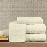 Jogo de Banho Glass Felpa 100% Algodão 05 Peças - Palha