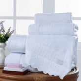 Jogo de Banho Venetto Tecido Egípcio 100% Algodão 05 Peças - Branco