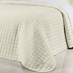 Cobre Leito Casal Super King Glass Tecido 200 Fios 100% Algodão 03 Peças - Palha