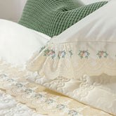 Roupa de Cama Casal Queen Venetto 400 Fios Egípcio 100% Algodão 04 Peças - Palha