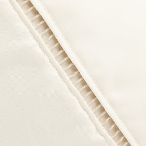 Roupa de Cama Lençol Solteiro Suavit Percal 400 Fios Ponto Palito 03 Peças - Palha