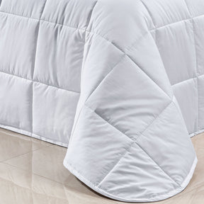 Edredom Casal King Pádua Tecido 400 Fios Egípcio 100% Algodão 03 Peças - Branco