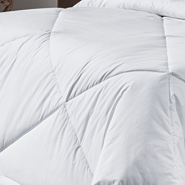 Edredom Casal Super King Glass Tecido 200 Fios 100% Algodão 01 Peça - Branco