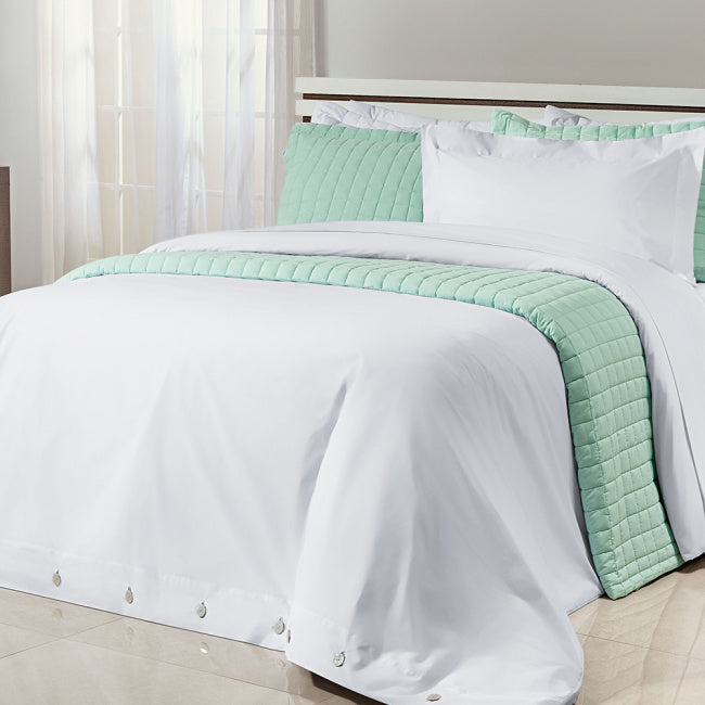 Edredom Solteiro Glass Tecido 200 Fios 100% Algodão 01 Peça - Branco