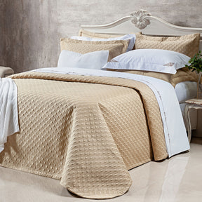 Cobre Leito Solteiro Torino Tecido 400 Fios Egípcio 100% Algodão 02 Peças - Cáqui